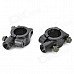 High Quality Universal Motorcycle 7/8" Handle Bar Mirror Mount Holder Clamp Adaptor - Black (Pair) High Quality Universal Motorcycle 7/8" Handle Bar Mirror Mount Holder Clamp Adaptor - Black (Pair)