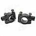 High Quality Universal Motorcycle 7/8" Handle Bar Mirror Mount Holder Clamp Adaptor - Black (Pair) High Quality Universal Motorcycle 7/8" Handle Bar Mirror Mount Holder Clamp Adaptor - Black (Pair)
