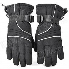 Universal Motorcycle Windproof Warm Glove - Black Universal Motorcycle Windproof Warm Glove - Black