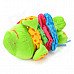 Cute Elephant Shaped Pulling Vibration Sound Bed Hanging Toy for Baby