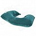 U-Style Air Inflatable Car Neck Pillow Cushion - Blue Green U-Style Air Inflatable Car Neck Pillow Cushion - Blue Green