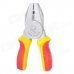 Creative Plier Style Plastic + Zinc Alloy Butane Lighter - Red + Yellow + Silver