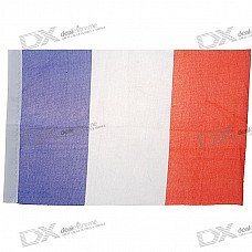 National Flag of France - 21.5cm Size (2-Pack)