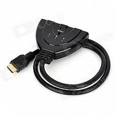 RM-301 HDMI 1.3 Switch w/ Cable - Black (3-In 1-Out) RM-301 HDMI 1.3 Switch w/ Cable - Black (3-In 1-Out)