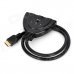 RM-301 HDMI 1.3 Switch w/ Cable - Black (3-In 1-Out) RM-301 HDMI 1.3 Switch w/ Cable - Black (3-In 1-Out)