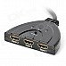 RM-301 HDMI 1.3 Switch w/ Cable - Black (3-In 1-Out) RM-301 HDMI 1.3 Switch w/ Cable - Black (3-In 1-Out)