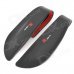 GD009 Car Rear Mirror Guard Rain Shields - Black GD009 Car Rear Mirror Guard Rain Shields - Black