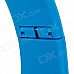 iLeAD MP3 Headband Foldable Headphone - Blue + White (3.5mm Plug)