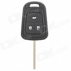 AML030838 Replacement 3-Button Transponder Smart Key Casing for Chevrolet Aveo - Black + Silver AML030838 Replacement 3-Button Transponder Smart Key Casing for Chevrolet Aveo - Black + Silver