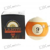 Billiards #9-Ball Butane Lighter