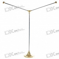 2-Flag Desktop/Table Flag Stand with Metal Poles