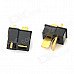Male T Plug Connectors for R/C Helicopter - Black + Golden (20 PCS) Male T Plug Connectors for R/C Helicopter - Black + Golden (20 PCS)