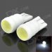 T10 1W 100lm 1-LED White Light Car Reading / Clearance / Instrument / Indicator Lamp - White (Pair) T10 1W 100lm 1-LED White Light Car Reading / Clearance / Instrument / Indicator Lamp - White (Pair)