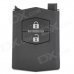 AML030678 Replacement 2-Button Remote Key Cover Shell Case for Mazda M3 / M6 - Black