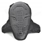 YW009 Racing Motorcycle Body Armor Back Care Protector - Black (Free Size)