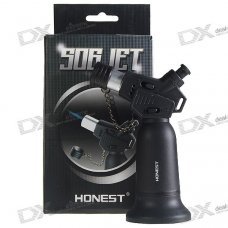 Honest Adjustable Flame Butane Jet Torch Lighter Honest Adjustable Flame Butane Jet Torch Lighter