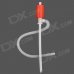 Portable Plastic Manual Car Fuel Pump - Red + White Portable Plastic Manual Car Fuel Pump - Red + White