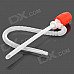 Portable Plastic Manual Car Fuel Pump - Red + White Portable Plastic Manual Car Fuel Pump - Red + White