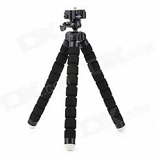 Fotopro RM-100 Octopus Style Flexible Mini Tripod w/ Head for Digital Camera - Black Fotopro RM-100 Octopus Style Flexible Mini Tripod w/ Head for Digital Camera - Black