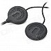 Water Resistant Multi-Interphone 6 Riders Motorcycle Helmet Wireless Bluetooth Earphone - Black Water Resistant Multi-Interphone 6 Riders Motorcycle Helmet Wireless Bluetooth Earphone - Black