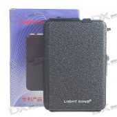 2-in-1 Cigarette Case with Butane Jet Torch Lighter (Holds 10)