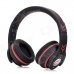 Syllable G18-001 Bluetooth v4.0 Noise Reduction Headphones w/ Microphone - Black + Red Syllable G18-001 Bluetooth v4.0 Noise Reduction Headphones w/ Microphone - Black + Red