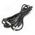 GC1 Electric Guitar / Bass Instrument Cable - Black (3M-Length)