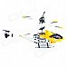 3.5-CH 180mAh USB Rechargeable Mini R/C IR Helicopter w/ Remote Controller - Yellow 3.5-CH 180mAh USB Rechargeable Mini R/C IR Helicopter w/ Remote Controller - Yellow