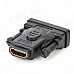 GreenConnection 20124 DVI-D (24+1) Male to HDMI Female Adapter - Black + Golden GreenConnection 20124 DVI-D (24+1) Male to HDMI Female Adapter - Black + Golden