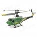 Great Wall 9968 2.4GHz Rechargeable 600mAh 4-CH R/C Helicopter w/ 1.2" Remote Controller - Green