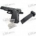 G.6 Mini 6mm Caliber Aluminum Alloy Airsoft Pistol BB Gun Toy G.6 Mini 6mm Caliber Aluminum Alloy Airsoft Pistol BB Gun Toy