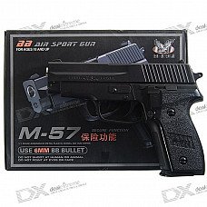 M-571 Aluminum Alloy Airsoft Pistol BB Gun Toy M-571 Aluminum Alloy Airsoft Pistol BB Gun Toy