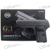 G.1 Mini 6mm Caliber Aluminum Alloy Airsoft Pistol BB Gun Toy