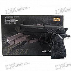 CYMA P.821 Aluminum Alloy Airsoft Pistol BB Gun Toy CYMA P.821 Aluminum Alloy Airsoft Pistol BB Gun Toy