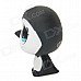 Cute Owl Display Model Toy - Black + White + Blue (5 PCS)