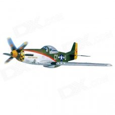 Art-Tech P-51D Gunfighter Commemorative Edition 4-CH 2.4GHz Remote Control EPO R/C Airplane - Green Art-Tech P-51D Gunfighter Commemorative Edition 4-CH 2.4GHz Remote Control EPO R/C Airplane - Green