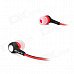 Ditmo DM-5660 Stylish In-Ear Earphones - Red + Black (3.5mm Plug / 120cm) Ditmo DM-5660 Stylish In-Ear Earphones - Red + Black (3.5mm Plug / 120cm)