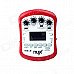 NUX PG-2 1.5" LCD Portable Guitar Effect - Red (2 x LR6) NUX PG-2 1.5" LCD Portable Guitar Effect - Red (2 x LR6)