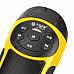 SEE ME HERE RV77 Multifunction 2-in-1 Portable Outdoor Riding Amplifier Lighter - Black + Yellow SEE ME HERE RV77 Multifunction 2-in-1 Portable Outdoor Riding Amplifier Lighter - Black + Yellow