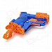 Beiduoli BL12103 Plastic Gun + Sponge Bullet + Target Board for Kids - Blue + Red
