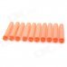 Beiduoli BL12201 Sponge Suction Cup Bullet for Kids - Orange (10 PCS)
