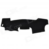 ST Car Dashboard Heat Light Insulation Polyester Pad for Toyota RAV4 - Black