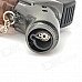 1300 Centigrade Windproof Blue Butane Jet Torch Lighter w / Keychain - Tan