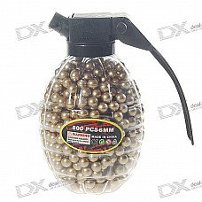 6mm BB Golden Plastic Bullets (800-Pack)