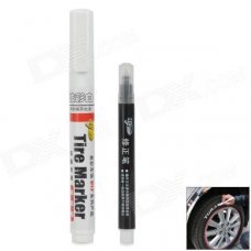 Car Tire Marker Decorative Pen - White (50g) Car Tire Marker Decorative Pen - White (50g)