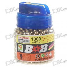 6mm BB Gold Plastic Bullets (1000-Pack)