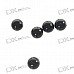 6mm BB Black Plastic Bullets (2000-Pack)