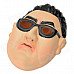 Gangnam Style Real PSY Mask - Yellow + Black Gangnam Style Real PSY Mask - Yellow + Black