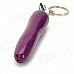 15 Creative Eggplant Shape Yellow Butane Jet Lighter w/ Keyring- Purple 15 Creative Eggplant Shape Yellow Butane Jet Lighter w/ Keyring- Purple