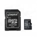 Kingston TF32G/C10 Micro SDHC / TF Card w/ SD Card Adapter - Black + Silver (32GB / Class 10) Kingston TF32G/C10 Micro SDHC / TF Card w/ SD Card Adapter - Black + Silver (32GB / Class 10)